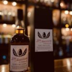 The Ichiro's Malt 20th Anniversary blended whisky bottle, featuring rare Hanyu 39yo and Chichibu 15yo, selected by Mika Tanimoto."