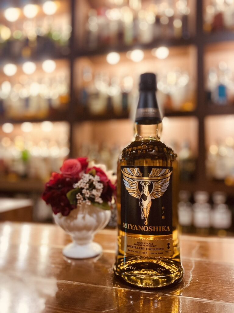 A whisky exclusive to Sakurao Distillery, served at Bar Little Happiness in Hiroshima