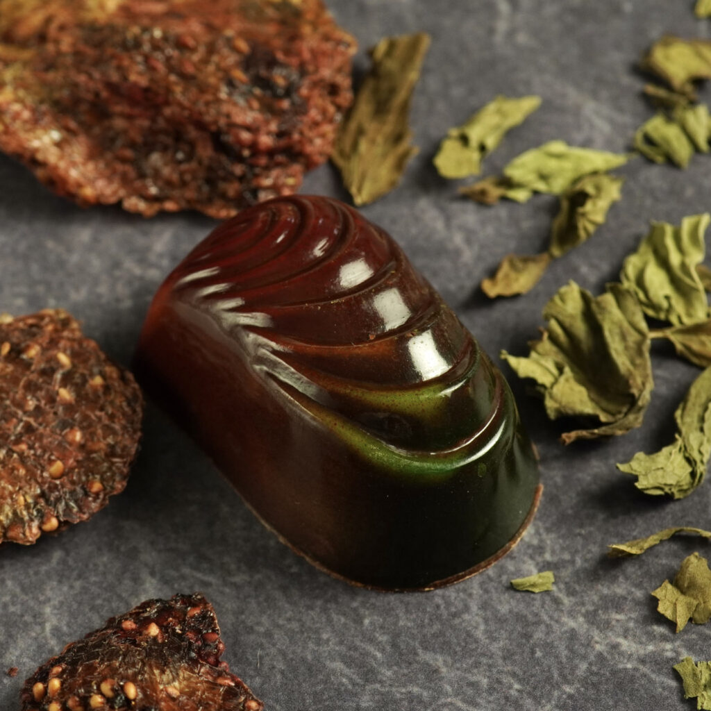 "Strawberry Herb" Chocolate: